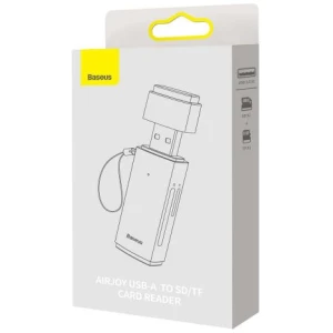 Baseus Card Reader Lite Series SD / TF to USB-A, Gray (WKQX060013)