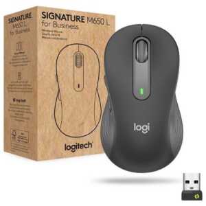 Logitech Mouse Wireless M650 L Signature for Business Graphite EU (910-006348)