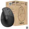 Logitech Mouse Vertical Wireless Lift Ergonomic, 40000 DPI, Black EU (910-006494)