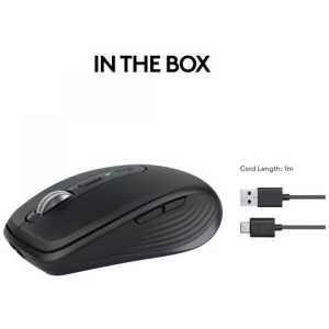 Logitech Mouse Wireless MX Anywhere 3S for Business Graphite EU (910-006929) - Image 3