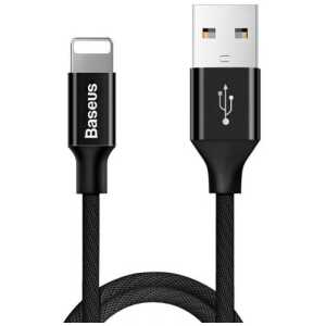 Baseus Lightning Yiven Cable 2A 1.2m Black (CALYW-01) - Image 2