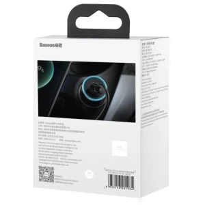 Baseus Car Charger Golden Contactor Pro Dual Quick Charger U+C Power Delivery 3.0 Quick Charge 4, SCP FCP AFC 40W Dark Gray (CCJD-0G) - Image 3