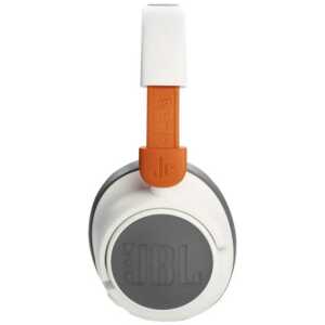 JBL JR460NC Bluetooth Wireless On-Ear Headphones for Kids with Noise Cancellation, White/ Brown EU - Image 3