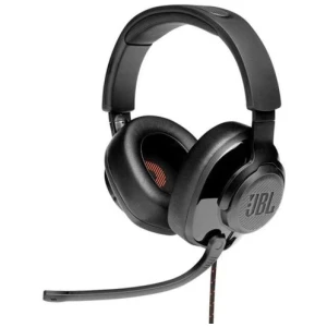 JBL Quantum 300 Headphone Wired Gaming Headset with Microphone, (USB), Black EU
