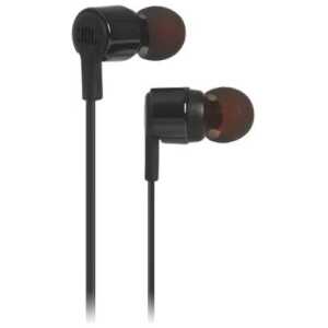 JBL Tune 210 Pure Bass Sound In-Ear Headphones Black EU - Image 3