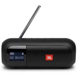 JBL Tuner 2 Portable Bluetooth Speaker with FM/DAB/DAB+ Black EU - Image 3