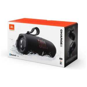 JBL Charge 6 Bluetooth Wireless Speaker Black EU