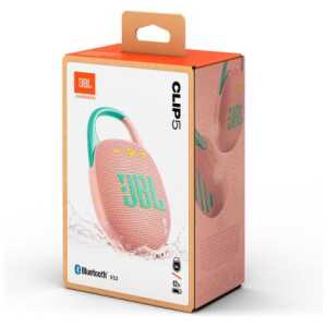JBL CLIP 5 Bluetooth Wireless Speaker Pink EU