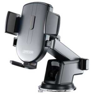 Joyroom Car Mount Clamp Holder (Dashboard and Windshield Version) with Extendable Arm, 210 rotation, 4-6.7 inch, Black (JR-OK3) - Image 3