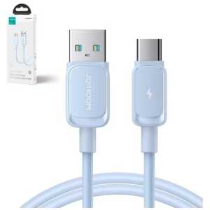 Joyroom USB - Type-C Cable Multi-Color Series A14, 480mb/s, 3A, 1.2m, Blue (S-AC027A141BL)