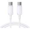 Joyroom Type-C - Type-C Cable Multi-Color Series A14, 480mb/s, 100W, 1.2m, White (S-CC100A141W)