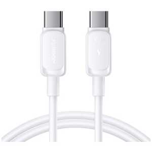 Joyroom Type-C - Type-C Cable Multi-Color Series A14, 480mb/s, 100W, 1.2m, White (S-CC100A141W)