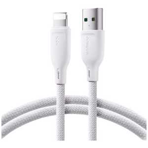 Joyroom USB - Lightning Cable Multi-Color Series A14, 480mb/s, 3A, 1.2m, White (SA34-AL3) - Image 3