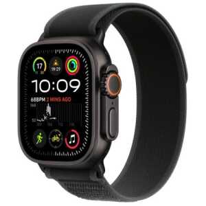 Apple Watch Ultra 2 GPS + Cellular 49mm Titanium case with Trail Band Black M/L EU MX4V3