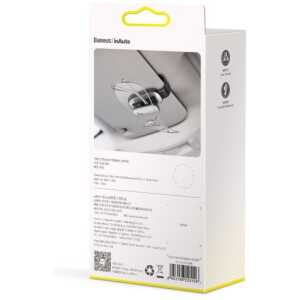 Baseus Car Tool Platinum Vehicle eyewear clip (Clamping type) Silver (ACYJN-B0S) - Image 3