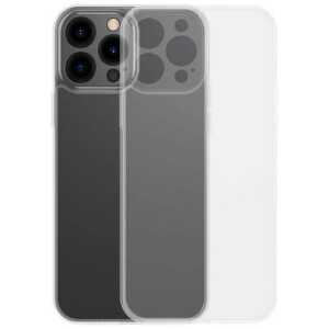 Baseus iPhone 13 Pro case Frosted Glass Protective Transparent (ARWS000102) - Image 3