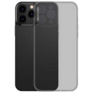 Baseus iPhone 13 Pro Max case Frosted Glass Protective Black (ARWS000501) - Image 3