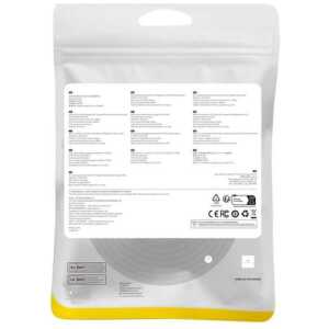 Baseus Network Cable High Speed (CAT7) of RJ45 (braided cable) 10 Gbps, 8m, Black (B0013320B111-06) - Image 3