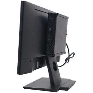 DELL PC OptiPlex 3050 Micro, Refurbished Grade A Repainted, i5-7500T, 8/256GB M.2, με οθόνη E2016H GA, με βάση - Image 2