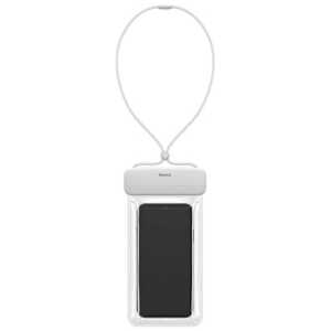 Baseus AquaGlide Universal Waterproof Case IPX8 up to 7.2 inch Phone, White/ Transparent (BS-PC029) - Image 3