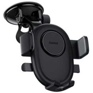 Baseus Car Mount Ultra Control Clamp Holder (Dashboard Version) Black (C40351700111-00) - Image 3