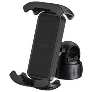 Baseus Phone Holder QuickGo Series for Bike, Scooter, Moped (5.7 - 7.2 inch), Black (C40561500113-00) - Image 3