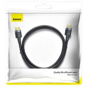 Baseus Video cable Cafule 4KHDMI Male To 4KHDMI Male 2m Black (CADKLF-F01) - Image 2