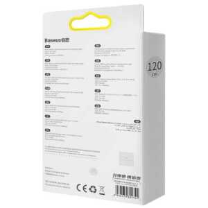 Baseus Type-C - Lightning cable Crystal Shine Series Lightning Fast Charging Power Delivery 20W 1,2m Light Blue (CAJY001303) - Image 3