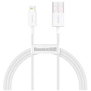 Baseus Lightning Superior Series cable, Fast Charging, Data 2.4A, 1m White (CALYS-A02) - Image 3
