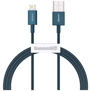 Baseus Lightning Superior Series cable, Fast Charging, Data 2.4A, 1m Blue (CALYS-A03) - Image 3