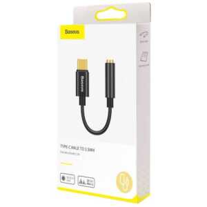 Baseus Converter L54 Type-C Male to 3.5mm Female Adapter Black (CATL54-01)