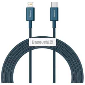 Baseus Type-C - Lightning Superior Series fast charging data cable PD 20W 2m Blue (CATLYS-C03) - Image 3
