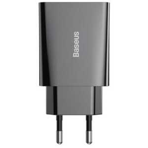 Baseus Travel Charger Speed Mini 1C Quick Charger 20W EU Black (CCFS-SN01) - Image 3
