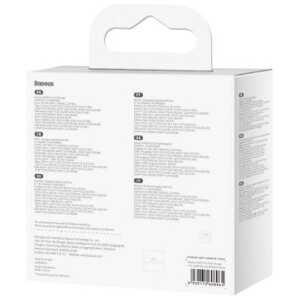 Baseus Travel Charger GaN5 Pro Quick wall charger C+U, PD3.0, QC4.0 +, AFC, 100W EU White (CCGP090202) - Image 3