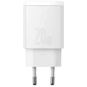 Baseus Travel Charger Compact Quick Charger U+C 20W EU White (CCXJ-B02) - Image 3