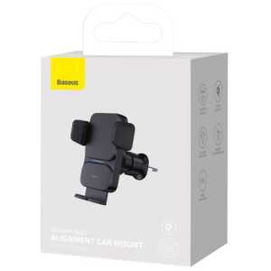 Baseus Car Mount Wireless Charger Wisdom Auto Alignment Air Outlet base QI 15W Black (CGZX000001)