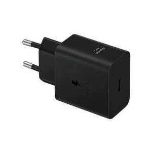 Samsung Travel Charger 45W (with Type-C to Type-C cable, 6A, 1,8m) PD3.0, PDO/PPS, Black (EP-T4511XBEGEU)