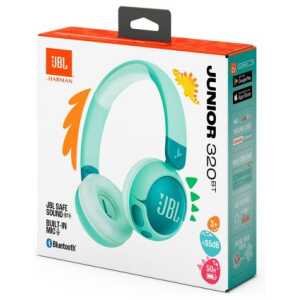 JBL JR320BT Bluetooth Wireless On-Ear Headphones for Kids Green EU