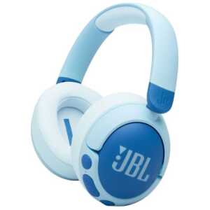 JBL JR470NC Bluetooth Wireless On-Ear Headphones for Kids Blue EU - Image 3