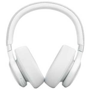 JBL LIVE 770NC Bluetooth Wireless On-Ear Headphones White EU - Image 3