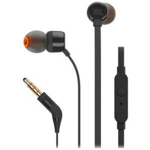 JBL Tune 110 In-Ear Headphones Black EU