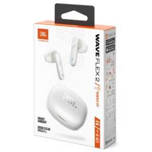 JBL Wave Flex 2 TWS Bluetooth Wireless In-Ear Earbuds White EU