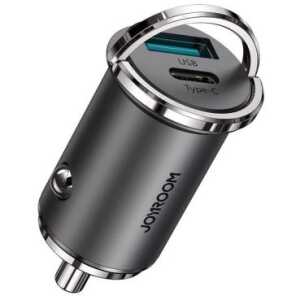 Joyroom Car Charger C+U, 12V/24V, 45W, Black (C-A35) - Image 3