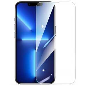 Joyroom iPhone 14 Pro Knight Full Screen Tempred Glass 9H, 2.5D, Transparent (JR-DH02) - Image 3
