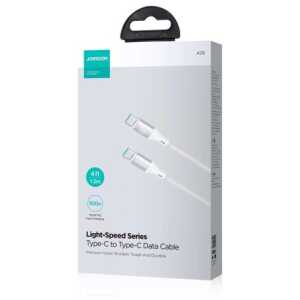 Joyroom Light-Speed Series Cable USB - Type-C, 100W, 1.2m, White (S-A25)