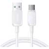 Joyroom USB - Type-C Cable Multi-Color Series A14, 480mb/s, 3A, 1.2m, White (S-AC027A141W)