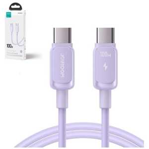 Joyroom Type-C - Type-C Cable Multi-Color Series A14, 480mb/s, 100W, 1.2m, Purple (S-CC100A141P)