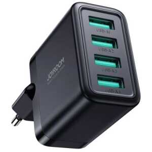 Joyroom Travel Charger U+U+U+U, PD 24W, Black (JR-TCN03) - Image 3