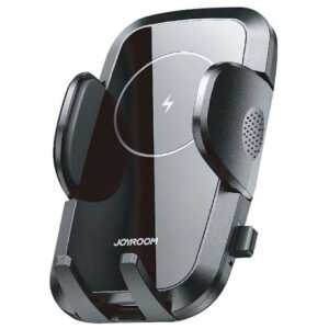 Joyroom Car Mount Wireless Charger (Air Outlet Version) 4.5 - 6.8 inch, 15W, Black (JR-ZS241-AIR) - Image 3