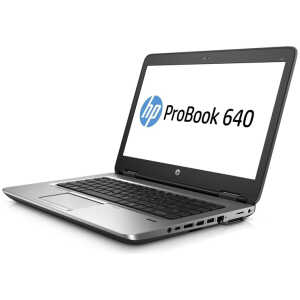 HP Laptop ProBook 640 G2, Refurbished Grade A, i5-6300U, 8/256GB M.2, Cam, 14", HD Graphics 520, FreeDOS
